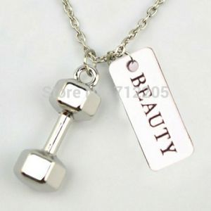 BEAUTY Mode Fitness Weightlifting Necklace